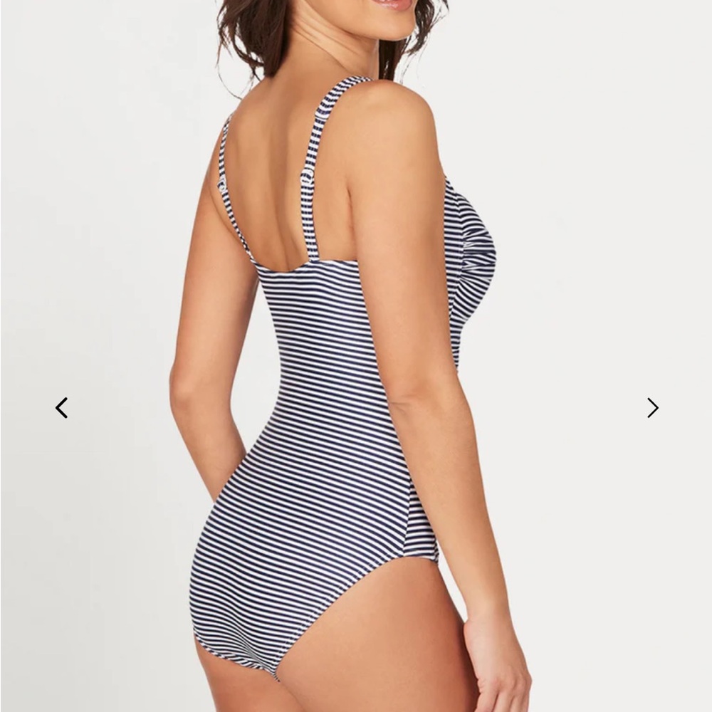 Nip Tuck Sorrento Stripe Joanne One Piece Swimsuit / multi cup - Picture 2 of 13